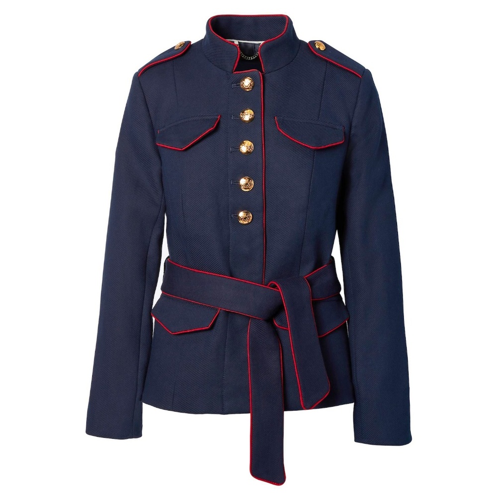 Banana Republic x Olivia Palermo Military Jacket Medium USMC Marine Dress Blues